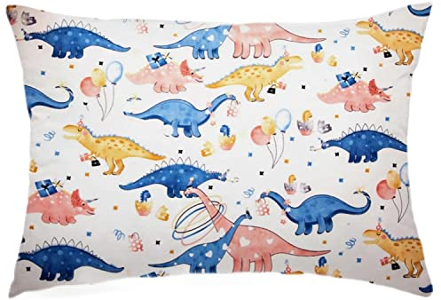 Kopfkissen Kleinkind mit Kissenbezug - weich Bio Baumwolle Kissen Kinder zum Schlafen - Atmungsaktiv Bedding Kleinkind Kopfkissen - Baby Kinderkopfkissen für Kleinkinder - 33x46 cm Kinderkissen
