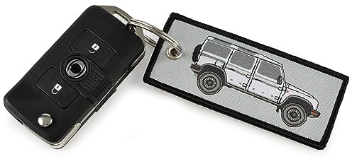 ROCKFOXX Schlüsselanhänger für Grenadier, Nylon, Auto Schlüssel