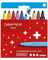 Caran d’Ache Maxi Jumbo SWISSCOLOR Filzstifte/Faserstifte - Ref. 195.410 -/ 10 Maxi Faserstifte