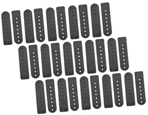 Gogogmee 30sätze Hutverlängerung Verstellbare Hutriemen Hutbänder Austauschbare Hut-snapback Für Kappen Reparatur Zubehör