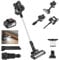 AUTOFU Cordless Vacuum Cleaner, 6-in-1 Self-Standing Stick Vacuum, 30000pa Powerful Cordless Vacuum with LED Light, 2 Speeds, Easy-Clean Dust Cup, 45 Mins Runtime, Great for Hard Floors, Pet Hair