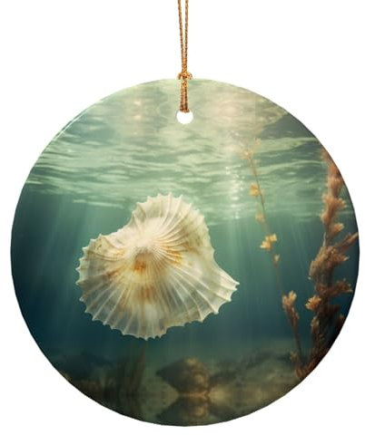 2024 Keramik Christbaumschmuck Hängende Meerjungfrau