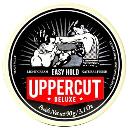 Uppercut Deluxe Easy Hold Hair Putty For Men, Light Hold, Natural Finish Water-Based Pomade For Men Washes Out Easily 90g