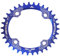 LYVQZPWLRCiclismo de montaña en Cadena, Plato de Bicicleta con Plato Ovalado de 104BCD, 32/34/36/38 Dientes(Blue Oval 38t)