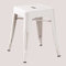 SKLUM Hocker aus Stahl LIX Weiss