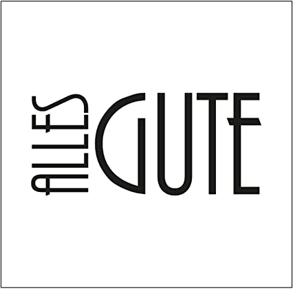 Vaessen Creative Prägeschablone Folder, Alles Gute, Zum Hinzufügen von Strukturen, Muster und Hintergründe auf Karten oder Scrapbook-Seiten