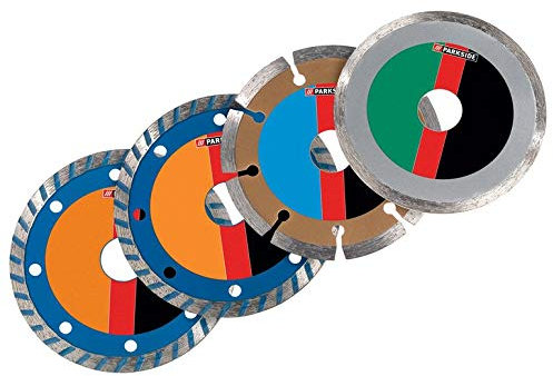 Disques à tronçonner diamantés PWSZ 38 | Ø 125 mm | Accessoires meuleuse d'angle | et al pour Parkside PWSA 20-Li, Hilti, Güde, Florabest, Einhell, Bosch et autres