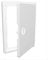 White Access Panels with Handle/Plastic Revision Door/Flush Fitting Flap (150mm x 100mm / 5.91 x 3.94)