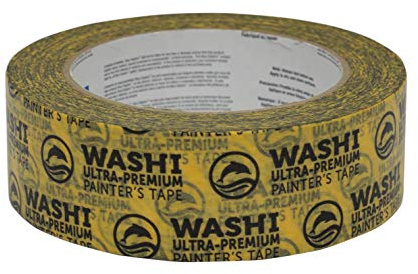 WASHI Tape – Ultra Premium Reispapier-Malerband (25 mm)