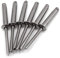 HEAVYTOOL Blindnieten Ø3mm x 10mm (100 Stück) (Klemmbereich 5,0-6,5mm) DIN 7337 A Ähnl. UNI 9200 A EN ISO 1598 Edelstahl V2A AISI 304 Popnieten Nieten Blindniete Edelstahlnieten