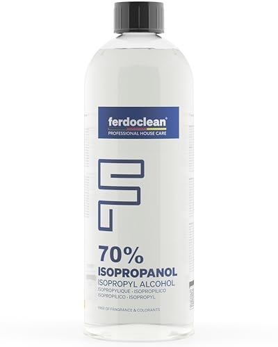 1L Isopropylalkohol 70% Lösungsmittel Isopropanol 70 Reiniger | Entfetter | Bildschrimreiniger | Nagel Cleaner | IPA 1000ml 2-Propanol | Made in Germany