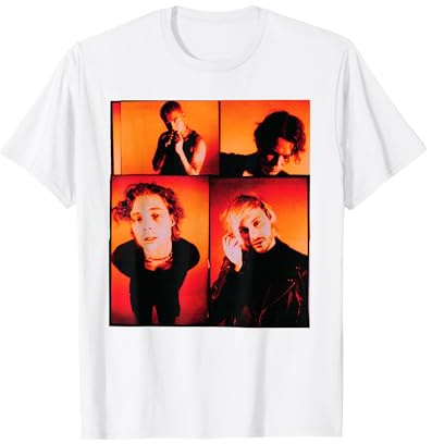 5 Seconds of Summer - Band Photo Grid T-Shirt