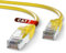 Mr. Tronic Cable Ethernet Cat 7 De 15m, Cable de Red LAN Con Conectores RJ45 Para una Conexión a Internet Rápida & Fiable - Cat7 con Conexión | Internet SFTP (15 Metros, Amarillo)