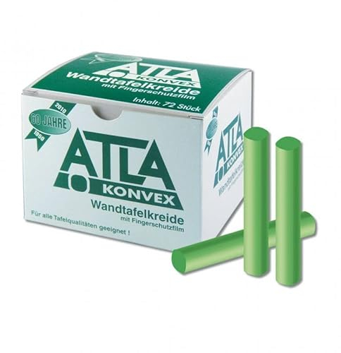 ATLA-Kreide, Tafelkreide grün, 72 Stück, konvex | Wiemann Lehrmittel