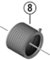 Shimano Unisex Y3gk44000 RD-R9250 P-Tension Feder, Schwarz
