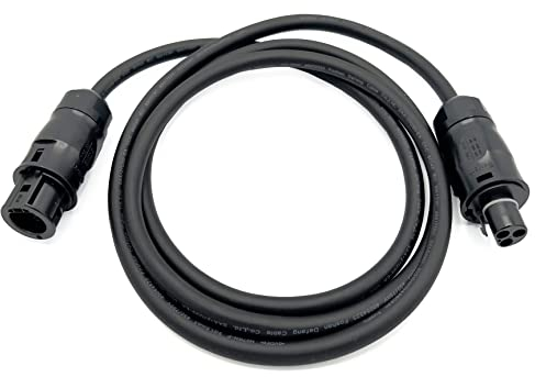 Solarsys® - 1,5m Gummikabel für Mikrowechselrichter Parallelschaltung Hoymiles Deye Envertech Bosswerk oder TSUN, mit Stecker Betteri BC01 Female und Betteri BC01 Male,1,5 Meter