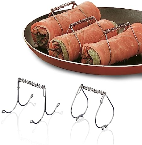 Lot de 10 pinces à roulade en acier inoxydable 304 pour une fabrication rapide et facile