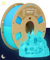 OVERTURE Easy PLA 1.75 mm 3D Druckerfilament, 1kg (2.2 lbs), Verstärkt Zähigkeit PLA, Maßgenauigkeit +/- 0,02 mm (Blau Glow in Dark)