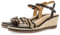 GIOSEPPO Femme Sunol Sandale Cage Espadrille, Noir, 37 EU