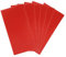 Zahnbasisplatten-Wachsplatte, 18-teiliges Zahnbasisplatten-Wachsblatt, Rot, Utility-Formguss-Wachsplatte Für Den Mundguss Im Sommer, 1,3 Mm