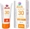 Snik SPORT SUN CREAM | Sonnencreme für das Gesicht für den Berg, Skifahren, Winter- und Sommersport, schützt vor Sonne, Wind und Kälte, LSF 30, hoher UVA- und UVB-Schutz, Bio-Aloe Vera, Tube 50 ml.