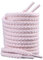 Anopo 2 Paia Lacci in Corda per Scarpe 6.5mm Lacci Rotondi in Cotone Lacci di Ricambio per Scarpe da Ginnastica Rosa 120cm