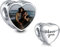 NINGAN Personalisierte Foto Charm Kundenspezifische Buchstaben 925 Sterling Silber Ich LIEBE Dich Charm Beaded Kompatible Frauen Armband Halskette
