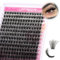 FADLASH Wimpern Einzeln 100D 0.07D Curl DIY 3D Effect Segmente Breit Volume Wimpernverlängerung Mix 8-16mm Individuelle Cluster Lashes Natürlich für Anfänger Extensions Wimpernbüschel