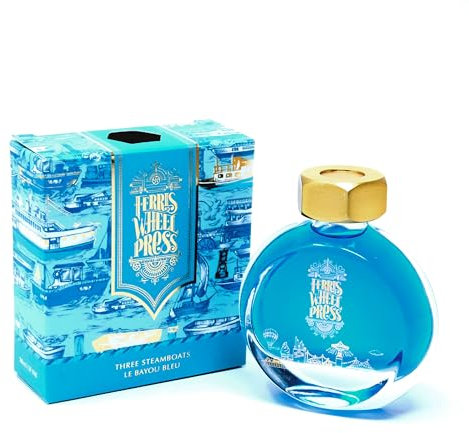 Ferris Wheel Press Fountain Pen Ink, Everyday Ink Collection, Bright Blue, 38ml
