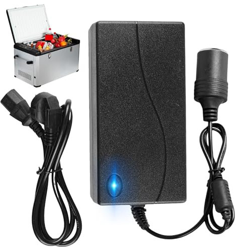Sporgo Spannungswandler 230V Auf 12V, Spannungswandler 12V 230V 15A KFZ Netzadapter, Netzteil Adapter Zigarettenanzünder Steckdose FürAutokühlschränke, Kühlschränke, Reifenfüller, Kühlbox