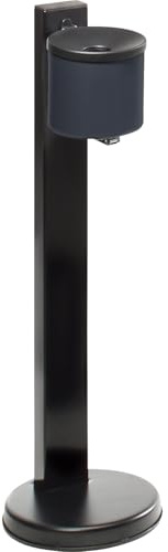 kaiserkraft | Sicherheits-Standascher | 2,25 l, Ø 150 mm, graphit, Stahlblech