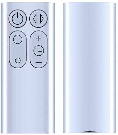 New Replacement Remote Control for Dyson TP00 TP01 AM11 Pure Cool Purifier Tower Fan (Color: Silver)