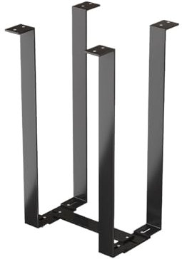 Under Desk PC Mount - Adjustable Computer Tower Case Steel Open Frame Bracket - Organizer Shelf PC Holder Frame For Study Room Workplace Apartment Hotel