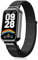 PaceBid Nailon Correa Compatible con Xiaomi Smart Band 9 Active(Mi Band 9 Active), Hombre Mujere Correa de Tela Elástica Solo Loop Ajustable Pulsera de Repuesto para Xiaomi Redmi Smart Band 3 - Negro