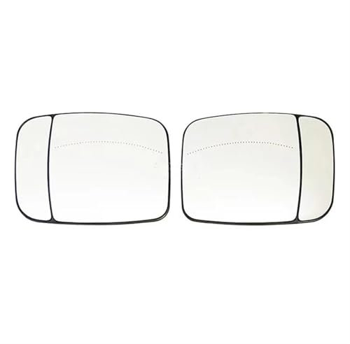 Außenspiegel Für Opel Für Vivaro Für Trafic 2014-2019 Links Rechts Seite Flügel Spiegel Glas Beheizte Asphärische Außenspiegel Spiegelglas(Left and Right)