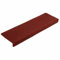 vidaXL Stufenmatten Selbstklebend 20 STK. Bordeauxrot 65x21x4 cm, Treppenmatten, Treppenteppich, Stufenteppich, Treppenschoner, Treppenschutz