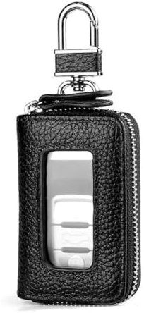 LIMIMIKAIXIN Auto Schlüsseletui Für Mercedes Benz EQA, Autoschlüssel Schlüsseltasche Schlüsselanhänger Schlüsselmäppchen Autoschlüsselhalter Autoschlüsseletui,with Window-A