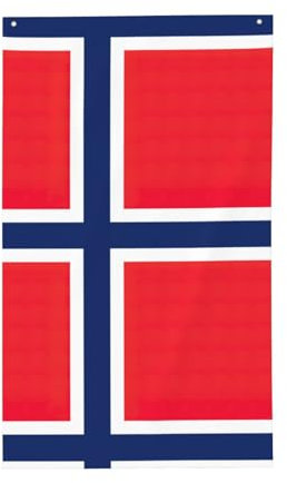 Bandera noruega con estampado de bandera noruega, bandera decorativa para exteriores, tela ligera, banderas personalizadas con ajuste para uso en exteriores