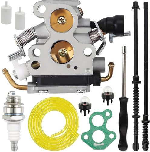 Qiuwanzia 506450501 Carburetor for Husqvarna 140 135E 135 140E 435 440 435E 440 440E for Jonsered CS2240 CS2240S CS410 for Craftsman 358381800 Chainsaw Parts Replaces for Zama C1T-EL41A C1T-EL41