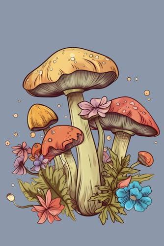 Cute Mushroom nOTEBOOK: A Cottagecore Notebook for Writing and Journaling: Journal with Lined Pages – Ideal for Daily Notes, Gratitude, and Mindfulness