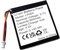 AOLIKES 3,7 V 850 mAh Akku Ersatz für Logitech Harmony 800 / Nr0004 Universal Fernbedienung, Harmony 800 Akku NR0004 Remote Batterie