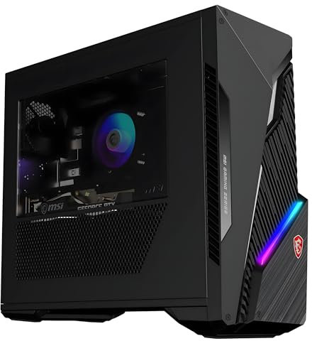 msi MAG Infinite S3 14NUC7-1604UK Desktop Gaming PC (Intel Core i7-14700F CPU | 16GB DDR5 RAM | 1TB NVMe SSD | GeForce RTX 4060 Graphics | Windows 11 Home) - Black