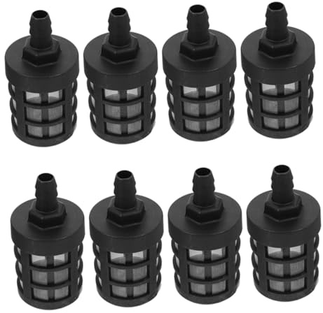 Abaodam 8pcs Water Inlet Filter Double Layer Suction Hose Water Filter for Garden Hose and Washing Machine Use Mesh