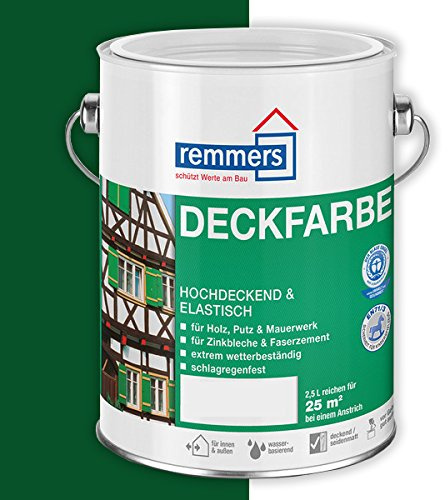 Remmers Deckfarbe (750 ml, moosgrün)