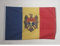 AZ FLAG - Drapeau Moldavie - 45x30 cm - Pavillon Nautique Moldave Spécial Bateau Et Extérieur En Maille Bloquée Avec Anneaux Plastiques Intégrés - 30g