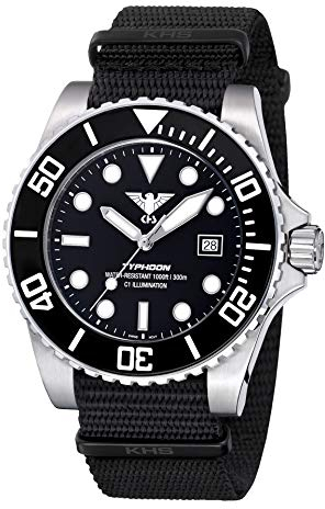 KHS Typhoon Steel KHS.TYS.NB mit Natoband schwarz