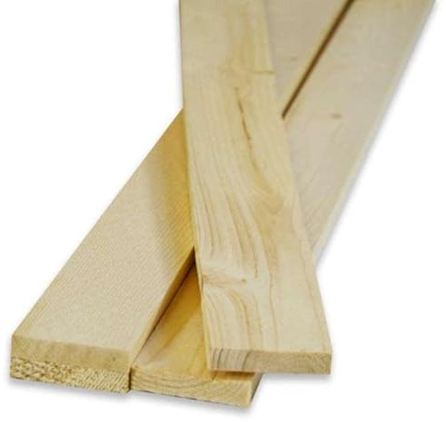Listelli grezzi / non piallati in abete - 2000 mm - pacchetto offerta / 10 x 60 x 2000 mm ( 10 pz.)