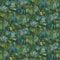 A.S. Création Papier Peint Intissé Greenery - Effet Jungle, Motif Palmier, 10,05 m x 0,53 m, Vert Bleu, 372803 37280-3