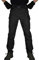 zuoxiangru Pantaloni Militari da Combattimento tattico da Uomo, Pantaloni da Lavoro Cargo da Lavoro all'aperto Pantaloni da Lavoro in Cotone (Nero, Tag XXL)