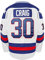1980 Miracle On Ice Team USA Hockey 17 Jack O'Callahan 30 Jim Craig #21 Mike Eruzione genähte Hockey-Trikots - Weiß - Mittel